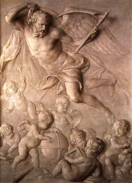 Alegoria czasu autorstwa Martin Josef Geeraerts