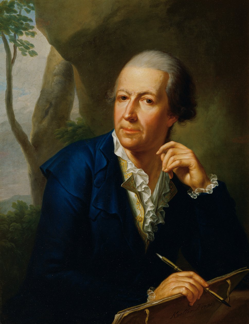 Malarz Joseph Rosa autorstwa Martin Knoller