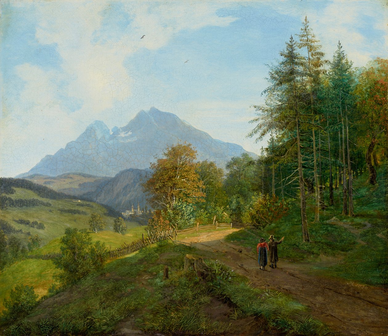 Krajobraz w pobliżu Berchtesgaden autorstwa Martin Martin