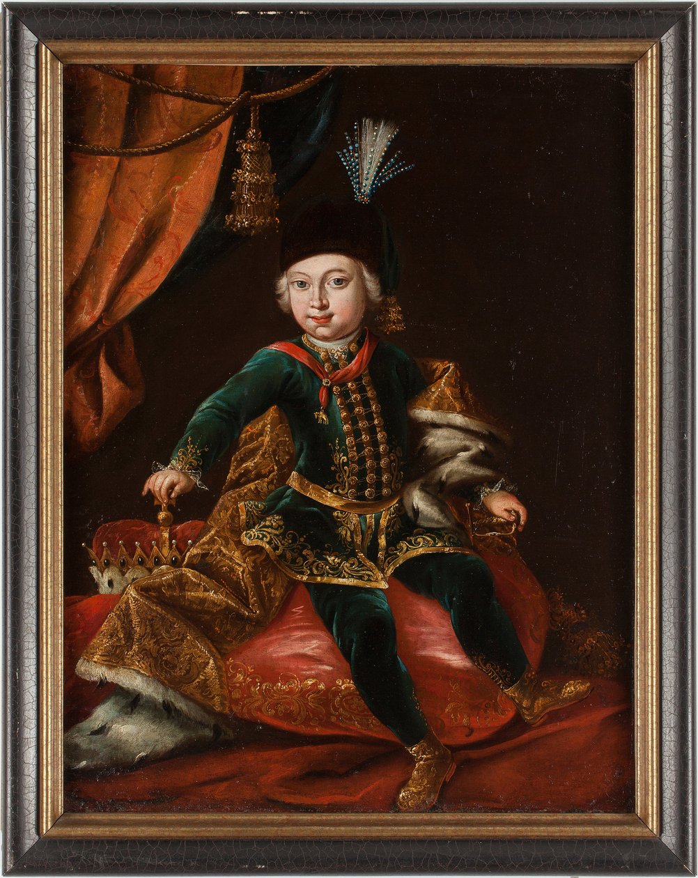 Portret cesarza Józefa II jako dziecko autorstwa Martin Meytens the Younger