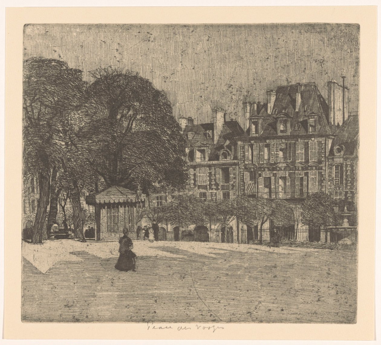 Place des Vosges w Paryżu autorstwa Martin Monnickendam