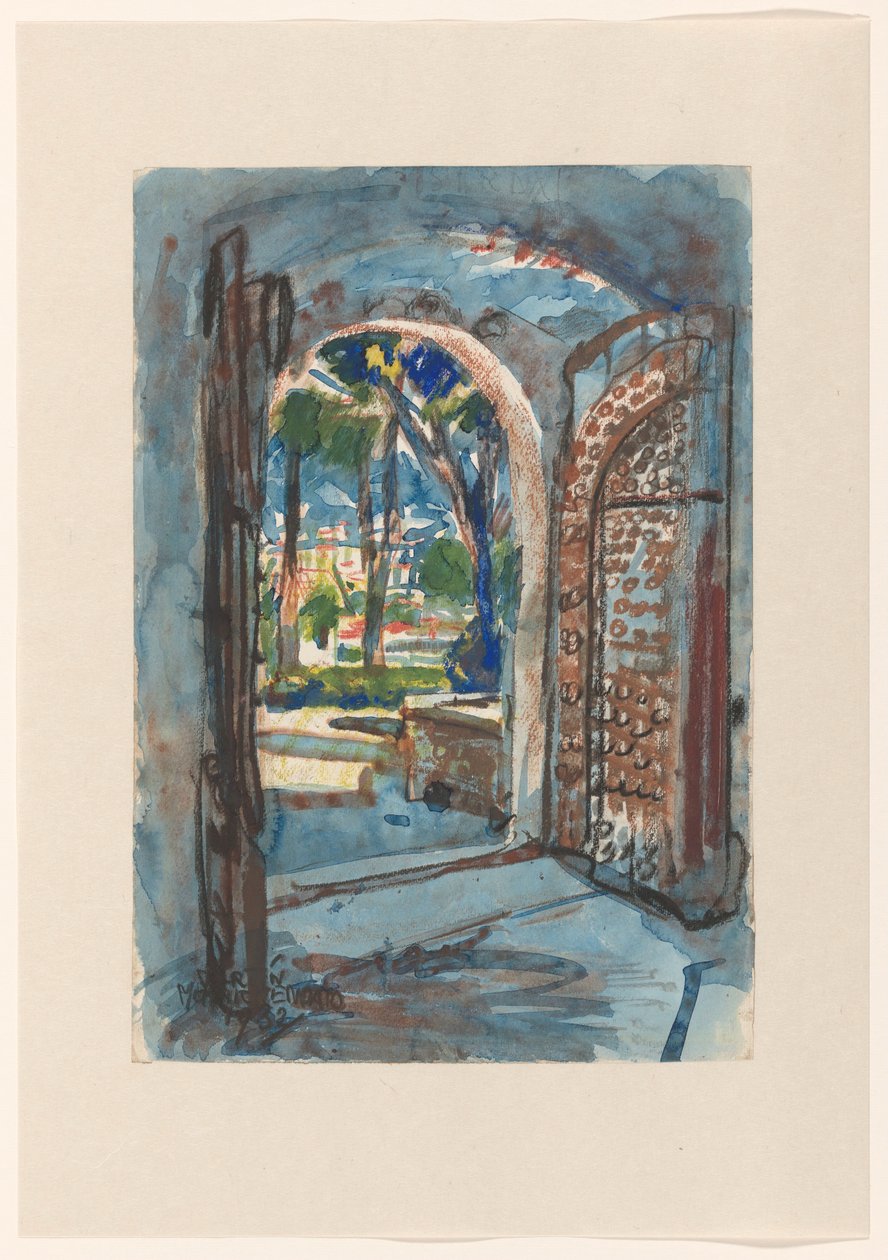 Brama w S. Miniato autorstwa Martin Monnickendam