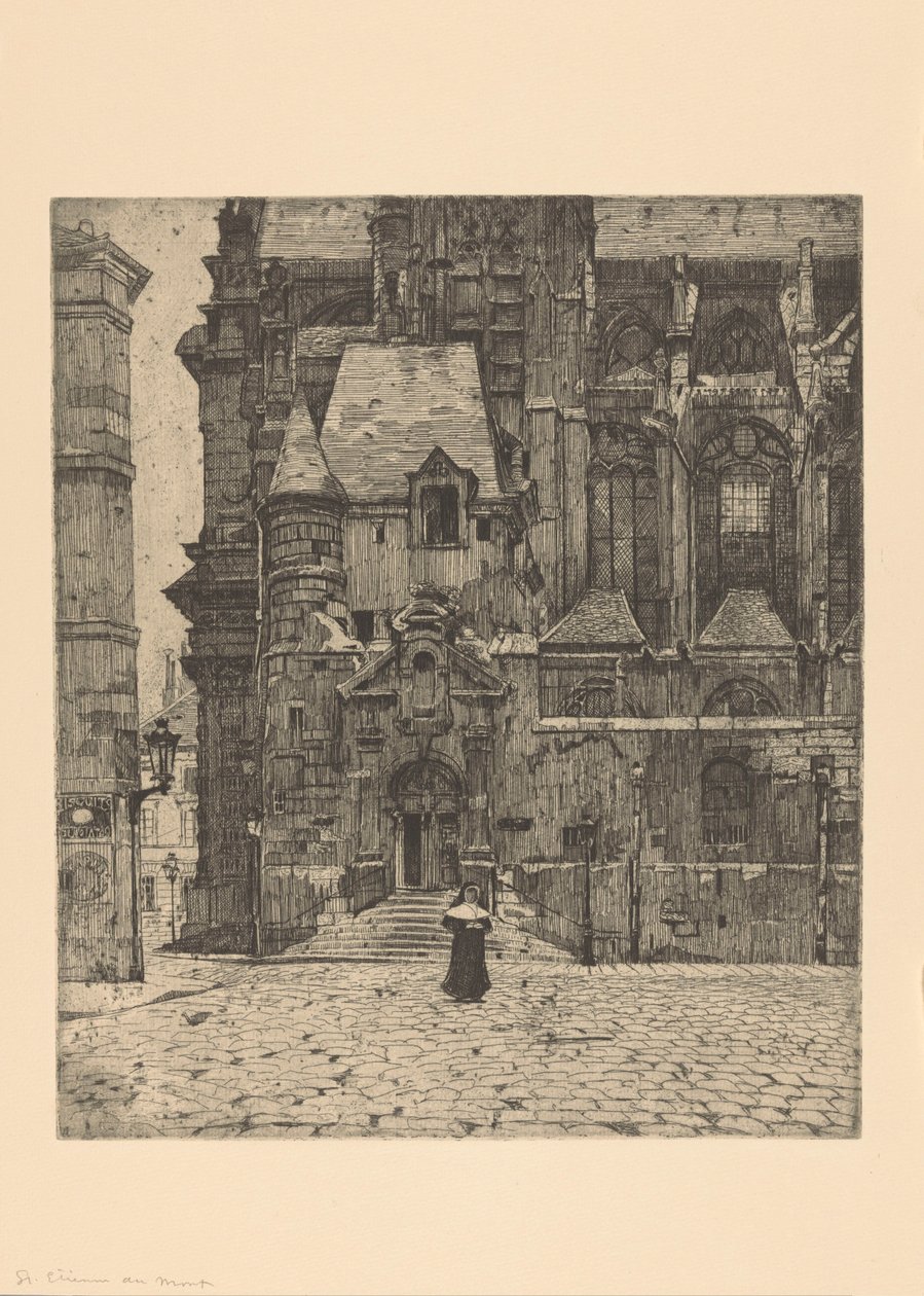 Saint-Étienne-du-Mont w Paryżu autorstwa Martin Monnickendam
