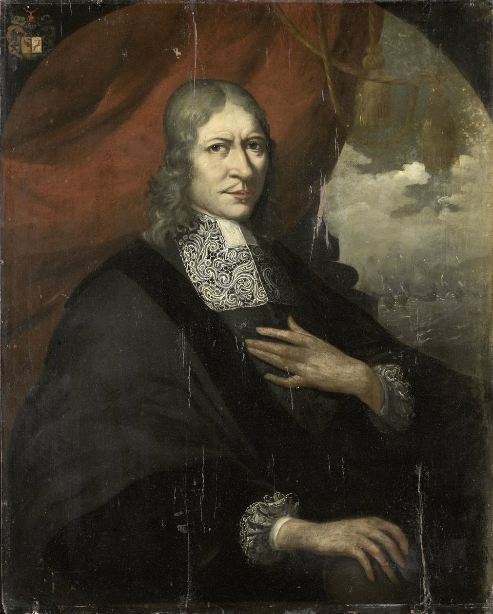 Portret Rycklofa van Goensa, generalnego gubernatora autorstwa Martin Palin (attributed to)