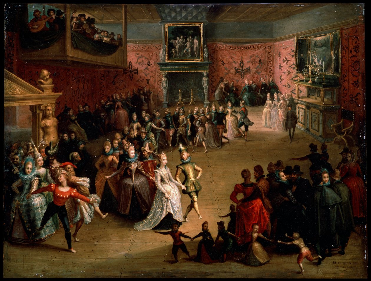 Bal Weselny, 1604 autorstwa Martin Pepyn