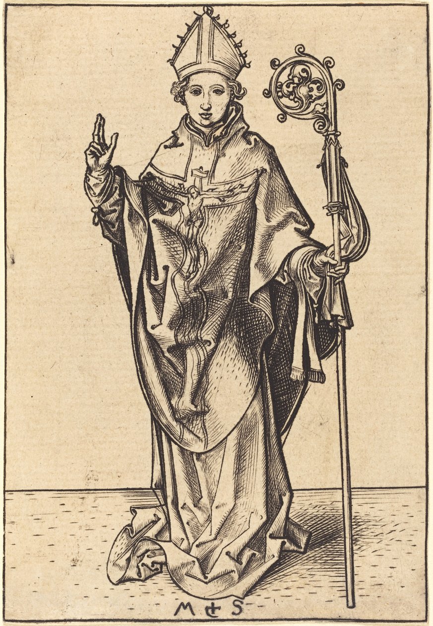 Biskup autorstwa Martin Schongauer