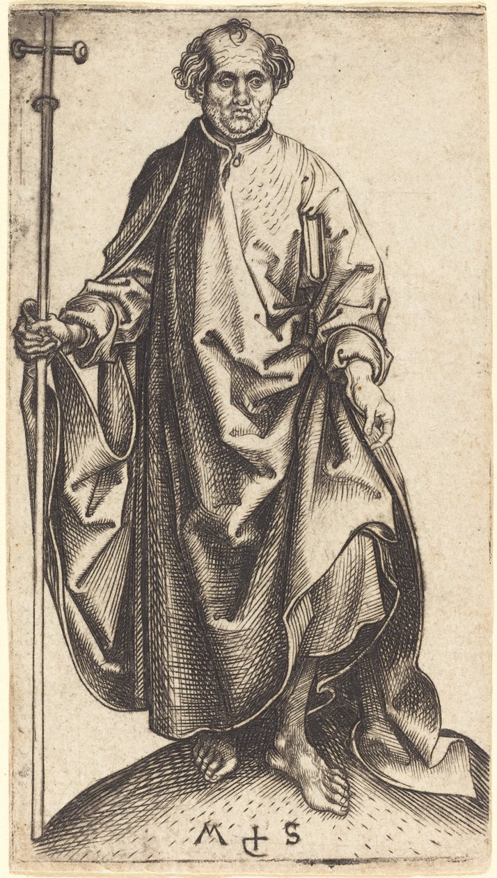 Św. Filip autorstwa Martin Schongauer