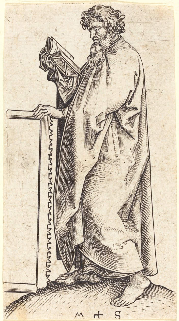 Św. Szymon autorstwa Martin Schongauer