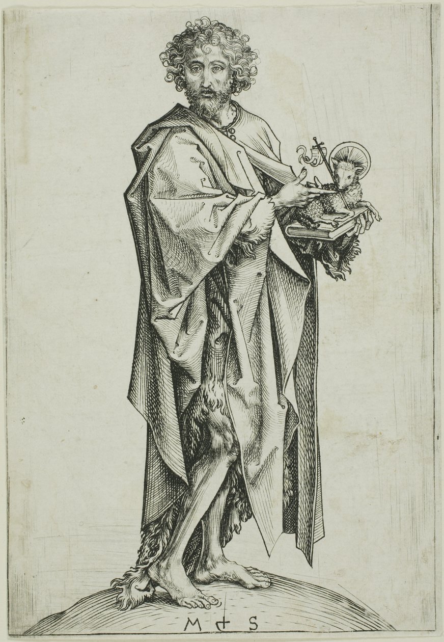 Jan Chrzciciel autorstwa Martin Schongauer