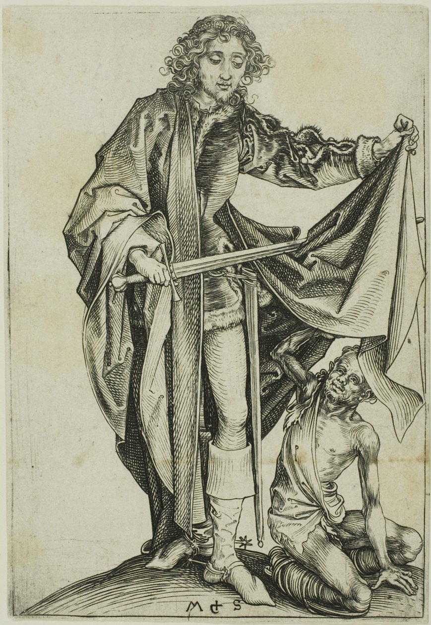 St Martin autorstwa Martin Schongauer