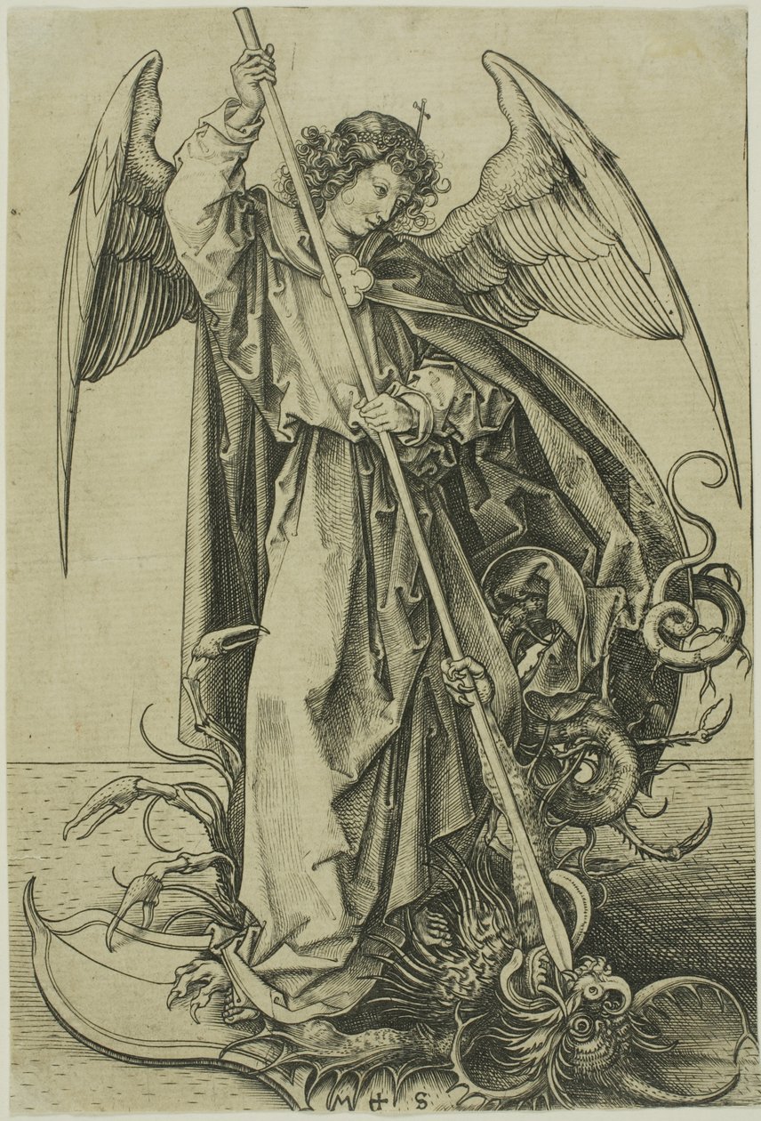 Św autorstwa Martin Schongauer