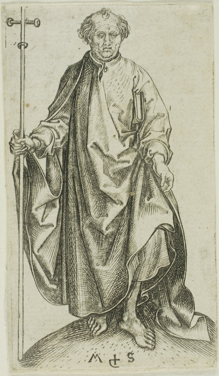 Święty Filip od Apostołów autorstwa Martin Schongauer