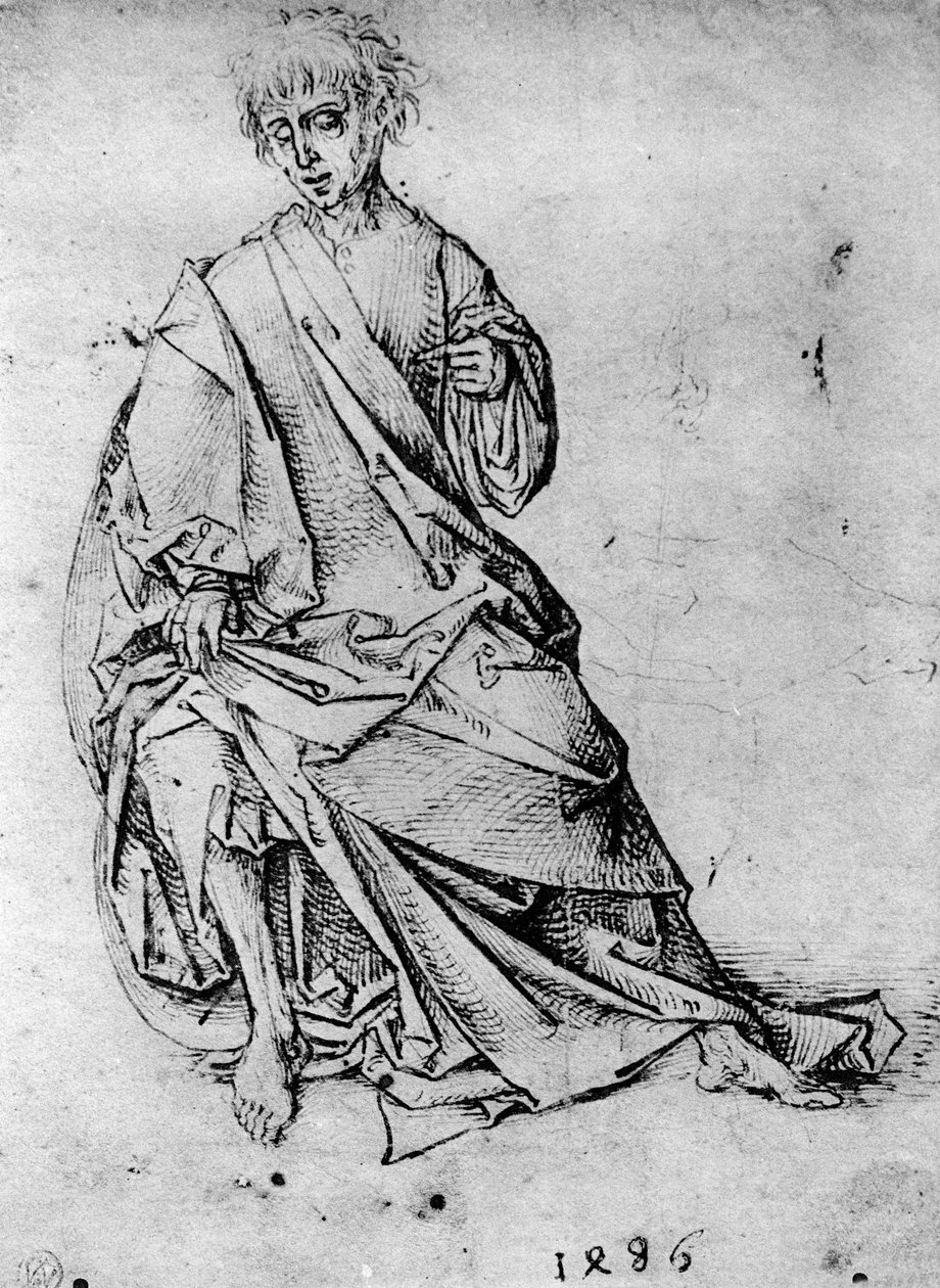 Studium człowieka, 1913. autorstwa Martin Schongauer