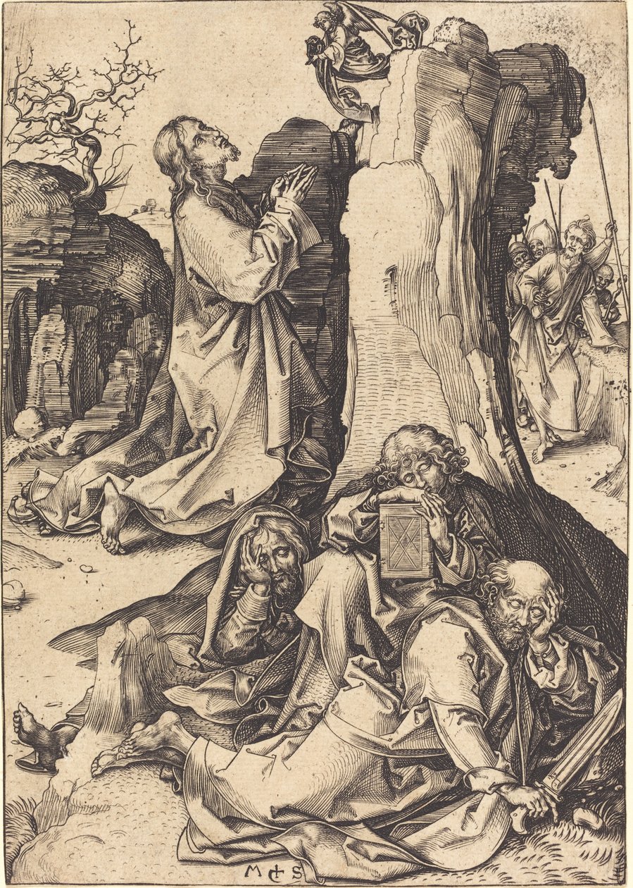 Agonia w ogrodzie autorstwa Martin Schongauer