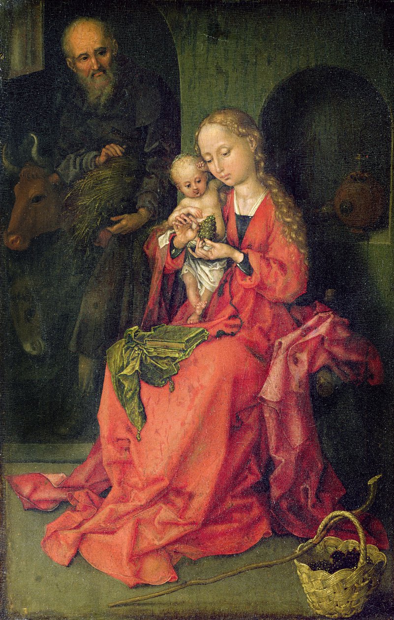 Święta Rodzina, ok. 1480-90 autorstwa Martin Schongauer