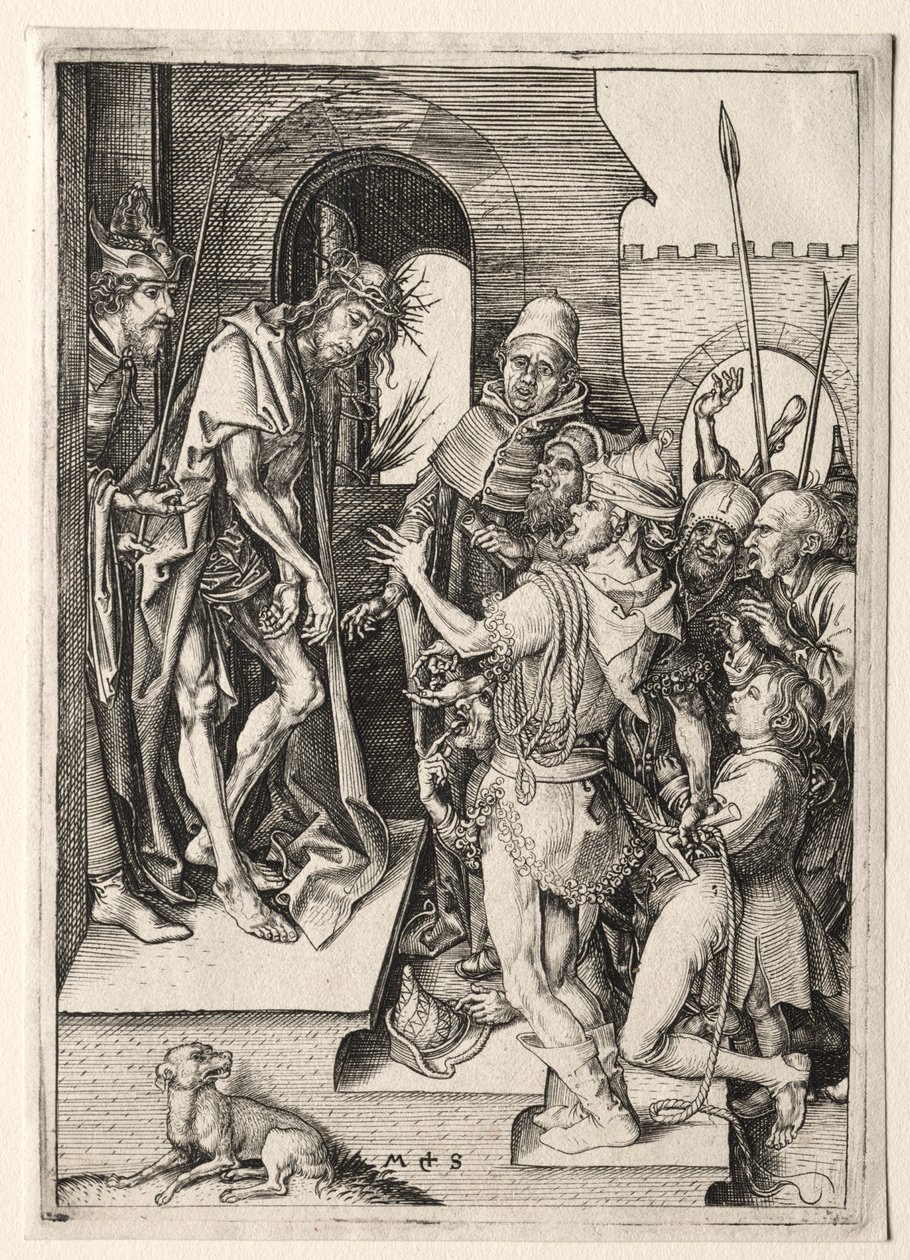 Pasja: Ecce Homo autorstwa Martin Schongauer