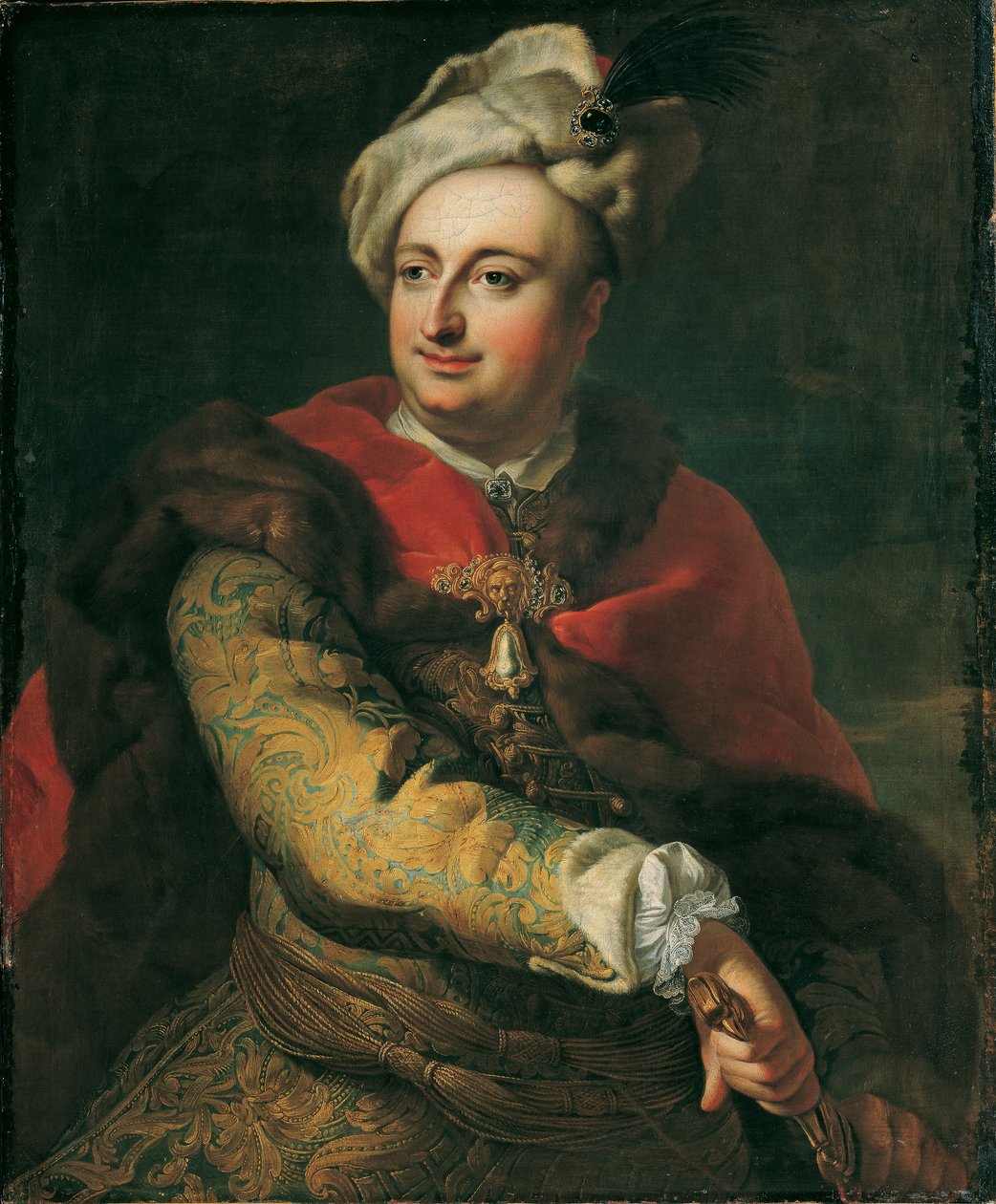 Portret mężczyzny w stroju węgierskim (Imre Graf Tökölyi?) autorstwa Martin van Meytens d. J.