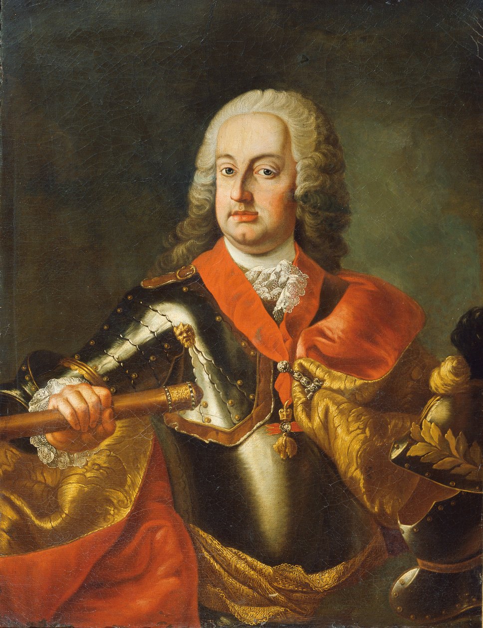 Cesarz Franciszek I Stefan Lotaryński autorstwa Martin van Meytens d. J.