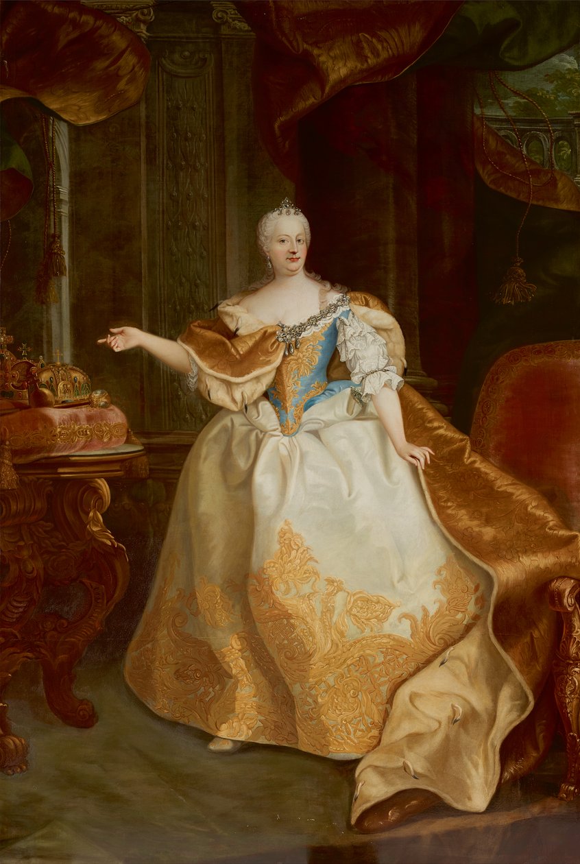 Maria Teresa Kaisera autorstwa Martin van Meytens d. J.