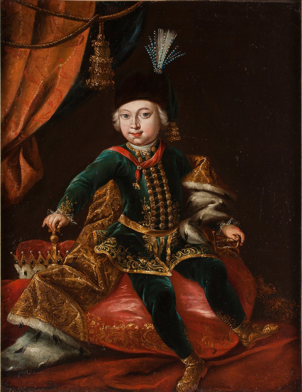 Portret cesarza Józefa II 1741-1790 jako dziecko autorstwa Martin van Meytens the Younger