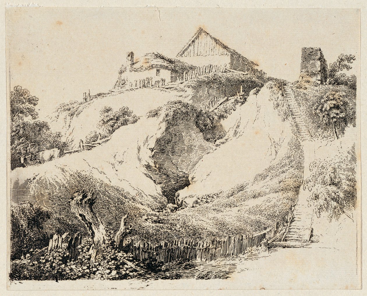 krajobraz autorstwa Martin von Molitor