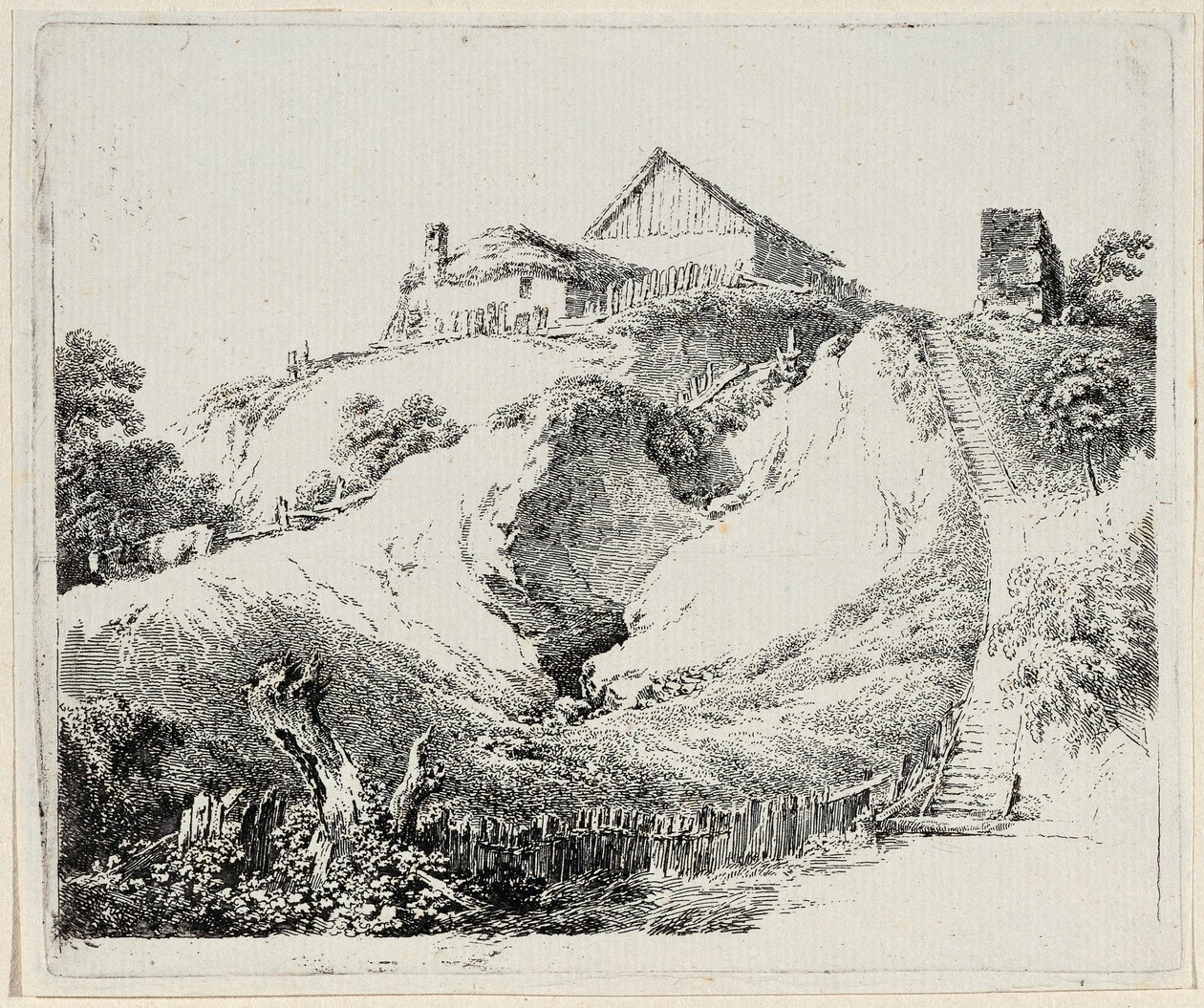 krajobraz autorstwa Martin von Molitor