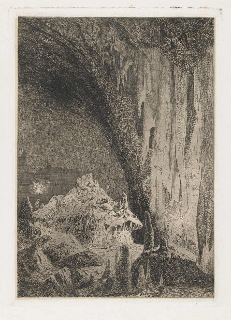 Sala w jaskiniach Han autorstwa Martinus Antonius Kuytenbrouwer jr.