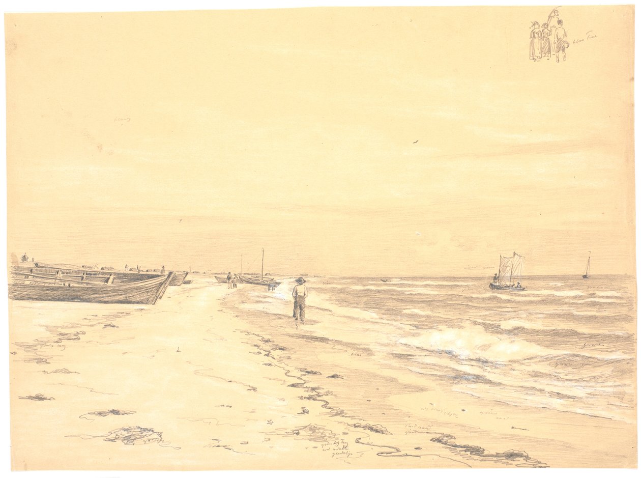 Część Sønderstrand, Skagen autorstwa Martinus Rørbye