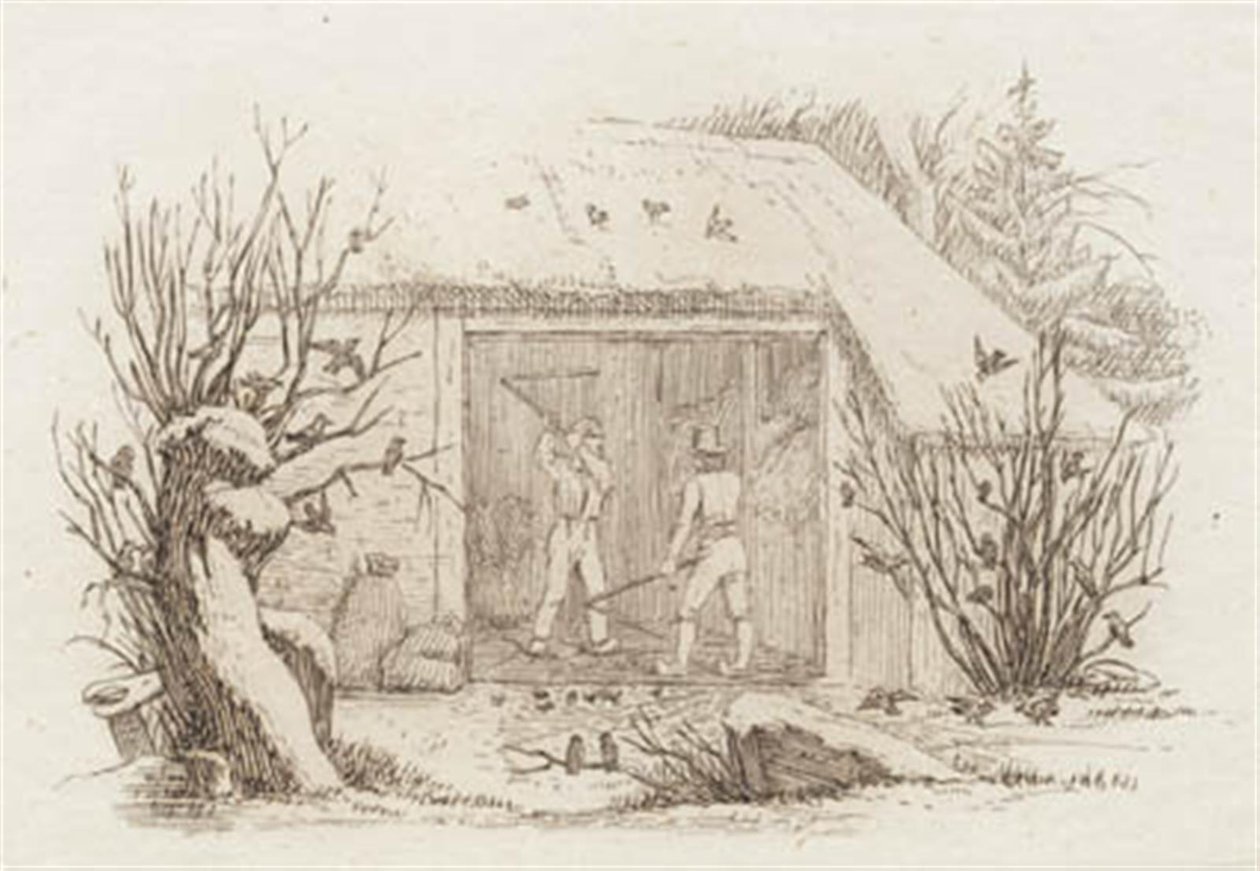Ilustracja do „Pół setki bajek dla dzieci” autorstwa Hey autorstwa Martinus Rørbye