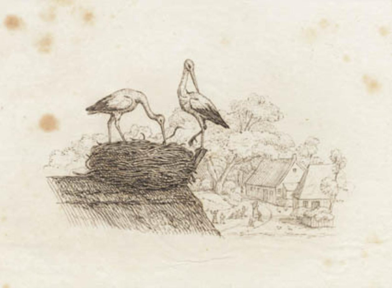 Ilustracja do „Pół setki bajek dla dzieci” autorstwa Hey autorstwa Martinus Rørbye