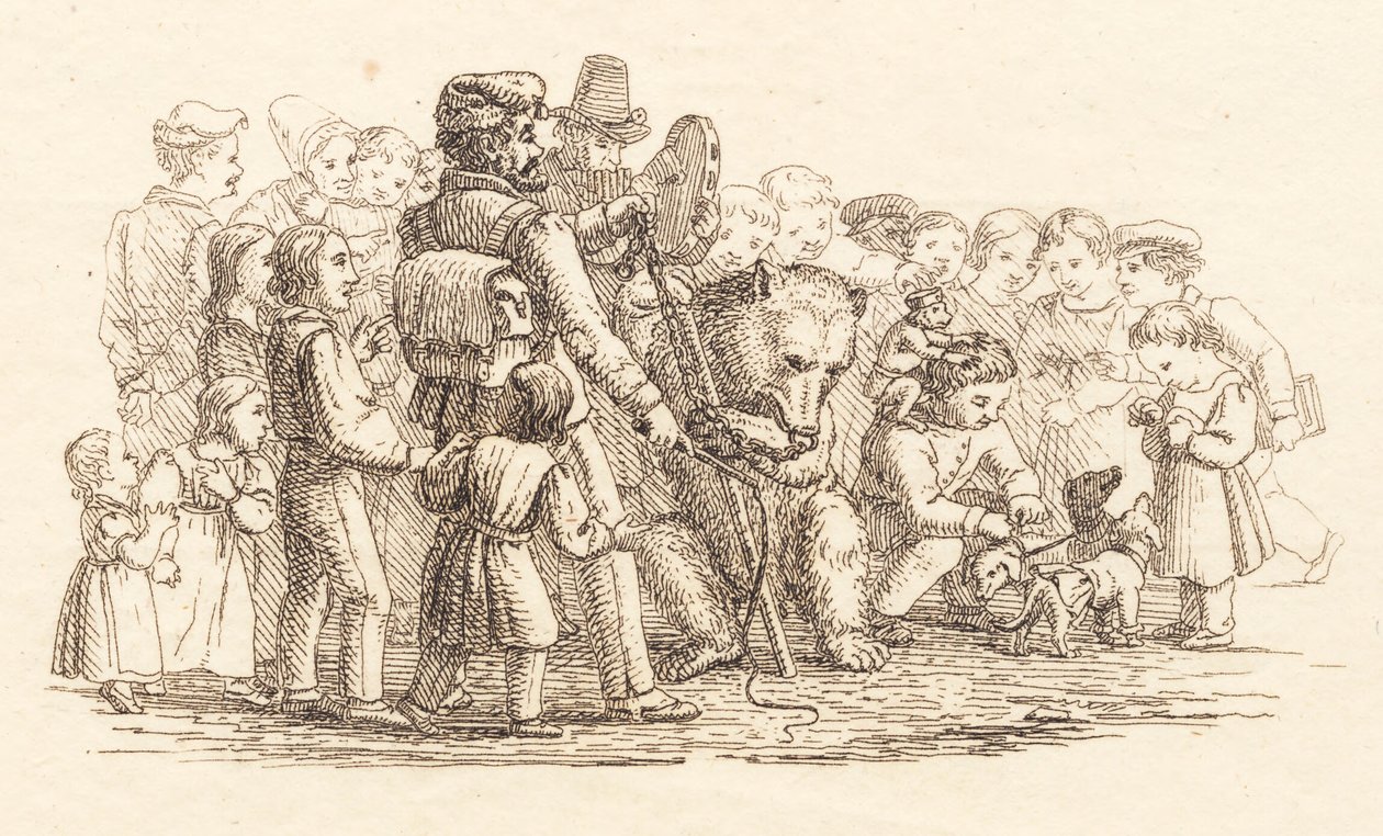 Ilustracja do „Pół setki bajek dla dzieci” autorstwa Hey autorstwa Martinus Rørbye