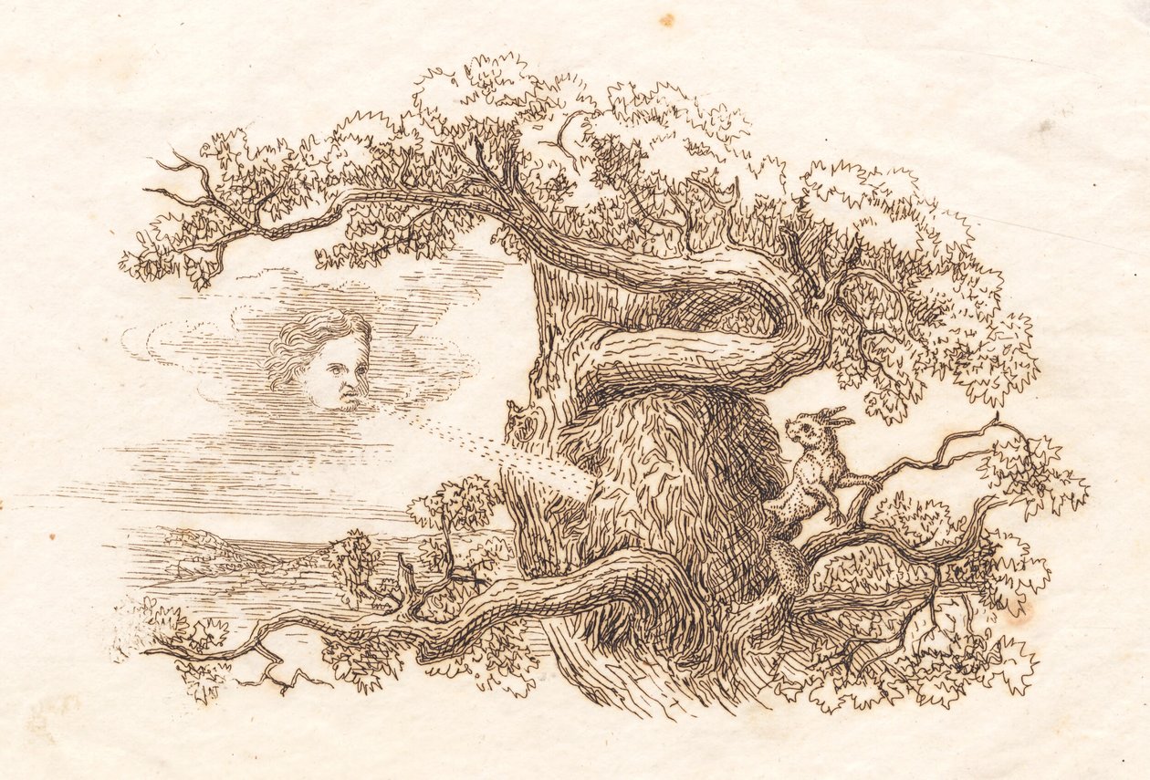 Ilustracja do „Pół setki bajek dla dzieci” autorstwa Hey autorstwa Martinus Rørbye