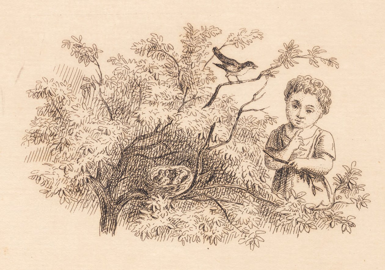 Ilustracja do „Pół setki bajek dla dzieci” autorstwa Hey autorstwa Martinus Rørbye