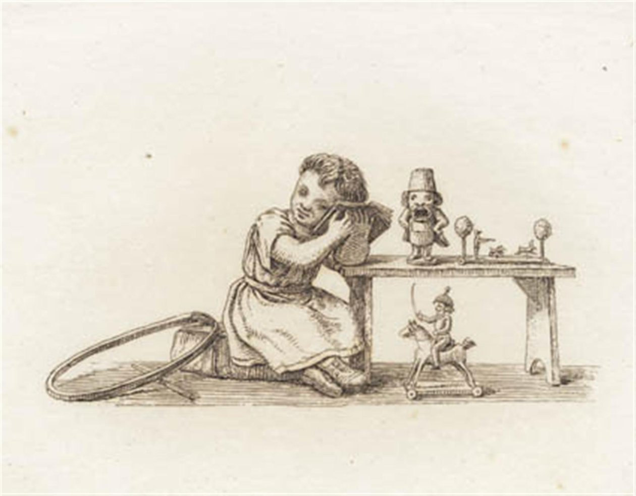 Ilustracja do „Pół setki bajek dla dzieci” autorstwa Hey autorstwa Martinus Rørbye