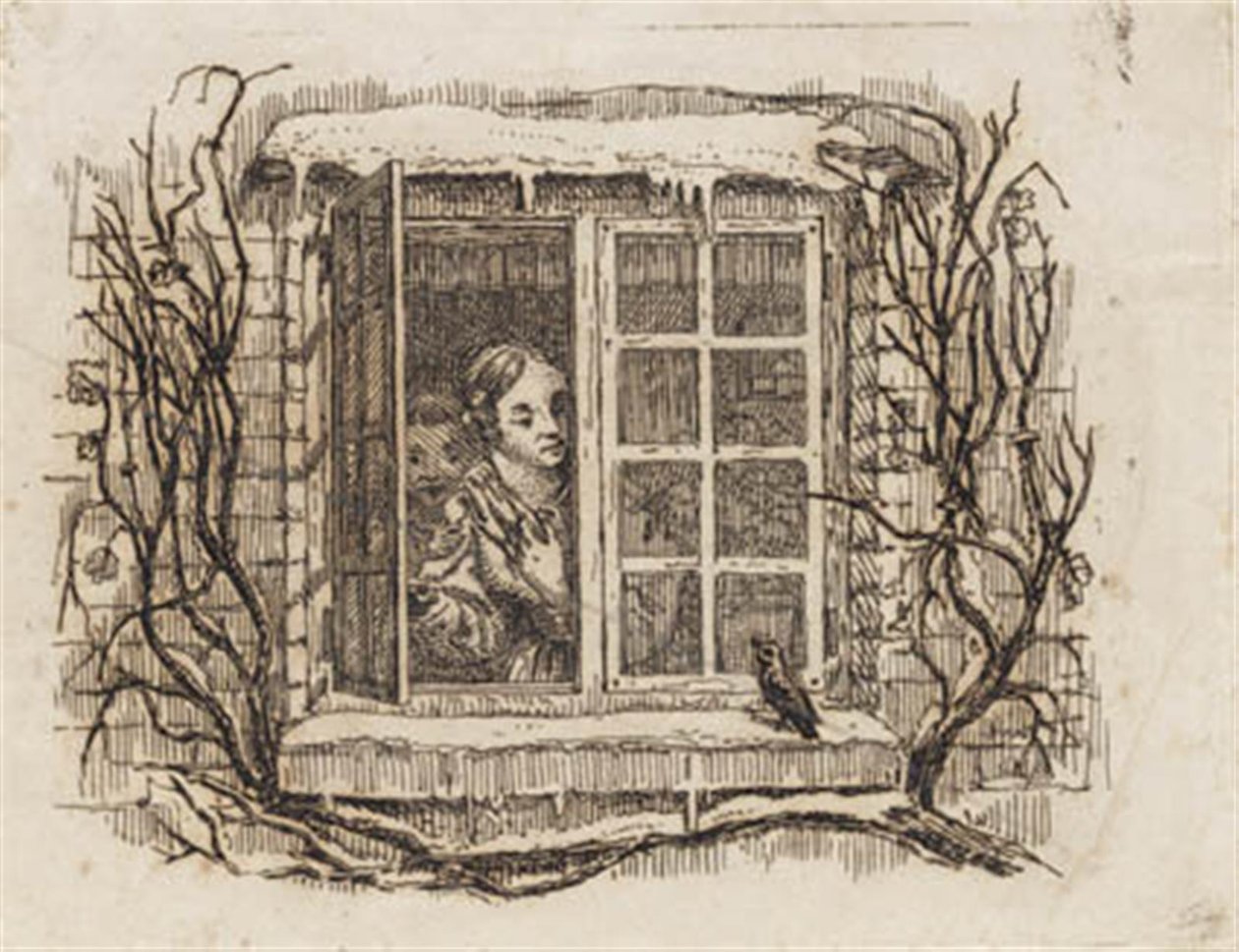 Ilustracja do „Pół setki bajek dla dzieci” autorstwa Hey autorstwa Martinus Rørbye