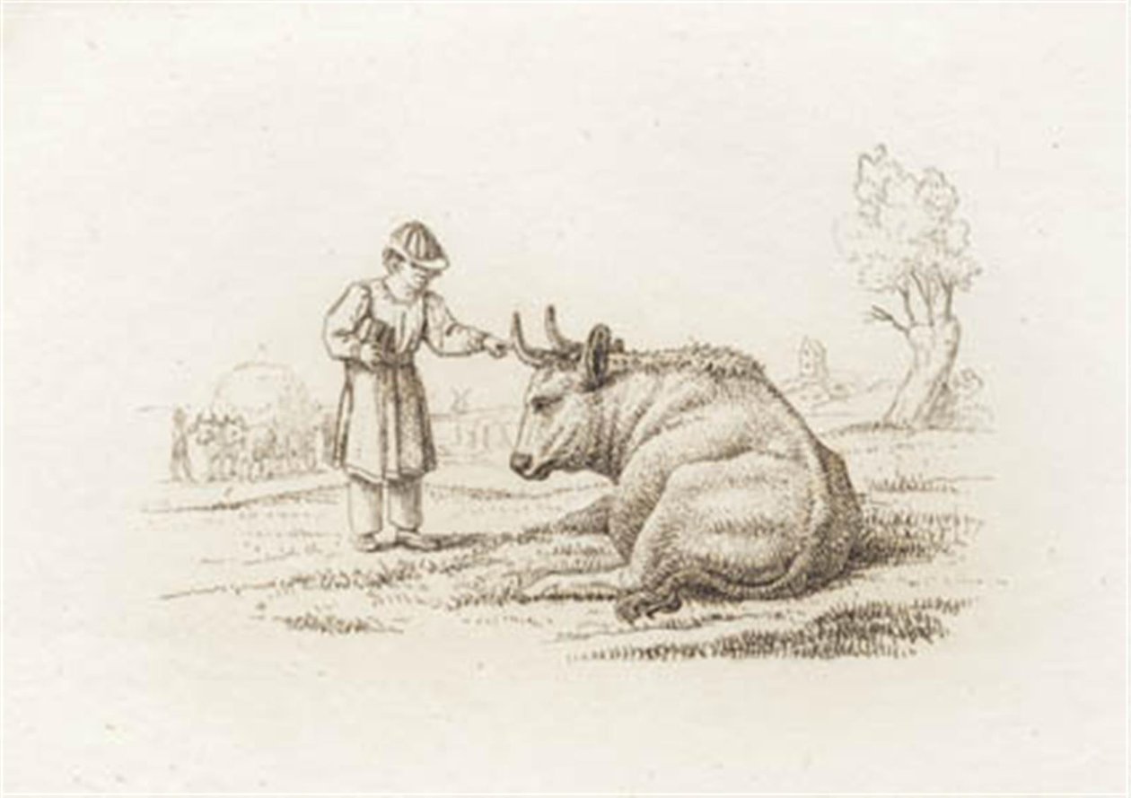 Ilustracja do „Pół setki bajek dla dzieci” autorstwa Hey autorstwa Martinus Rørbye