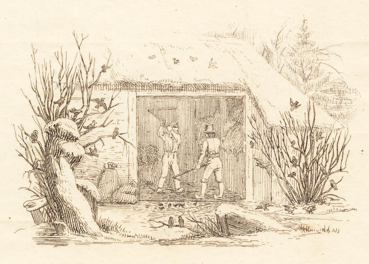 Ilustracja do „Pół setki bajek dla dzieci” autorstwa Hey autorstwa Martinus Rørbye