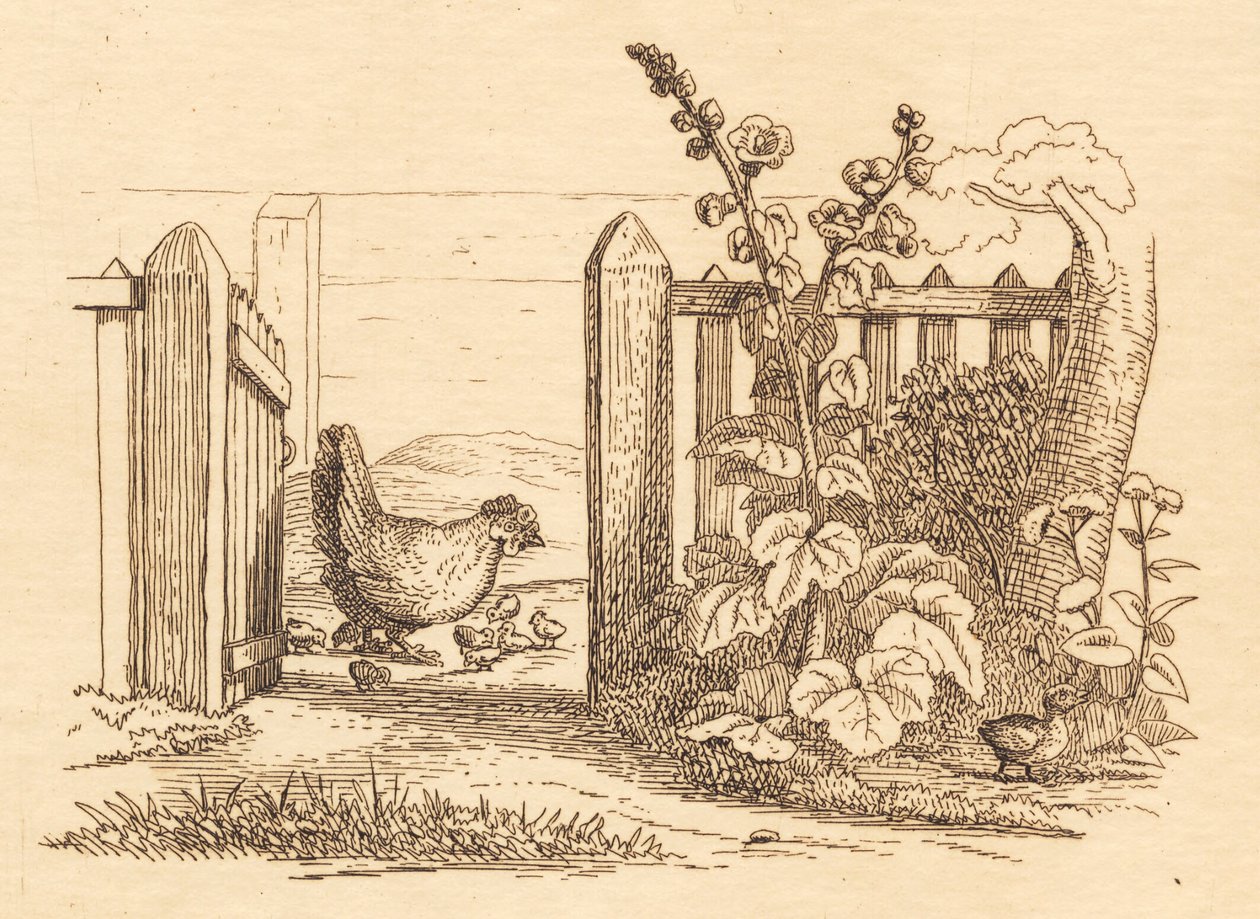 Ilustracja do „Pół setki bajek dla dzieci” autorstwa Hey autorstwa Martinus Rørbye