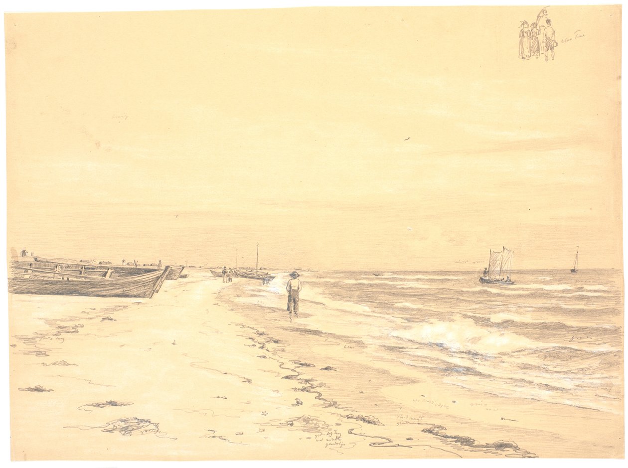 Część Sønderstrand, Skagen autorstwa Martinus Rørbye