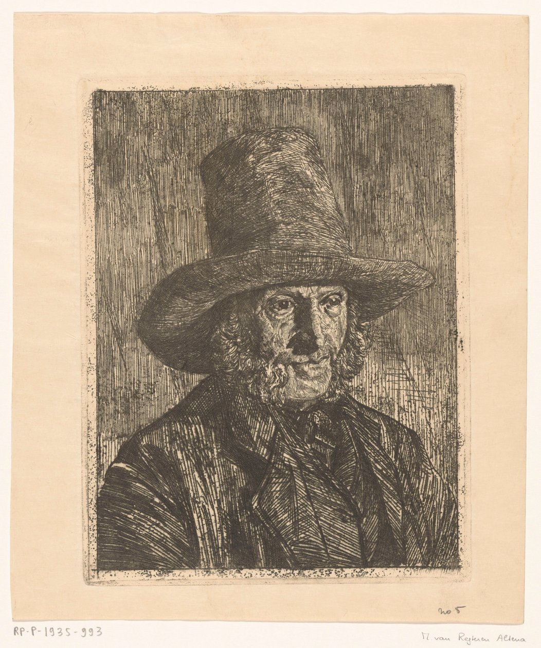 Portret nieznanego mężczyzny autorstwa Martinus van Regteren Altena