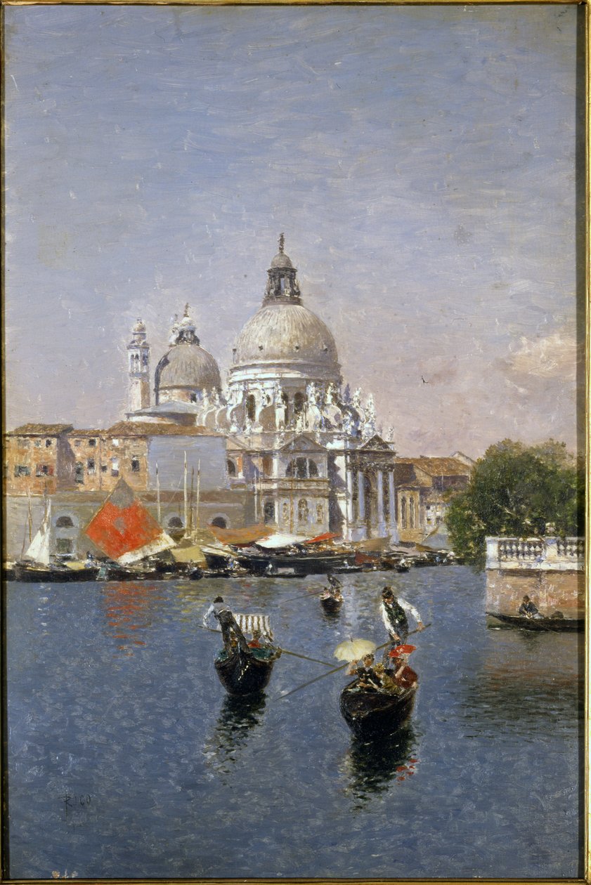 Santa Maria della Salute, Wenecja autorstwa Martín Rico y Ortega