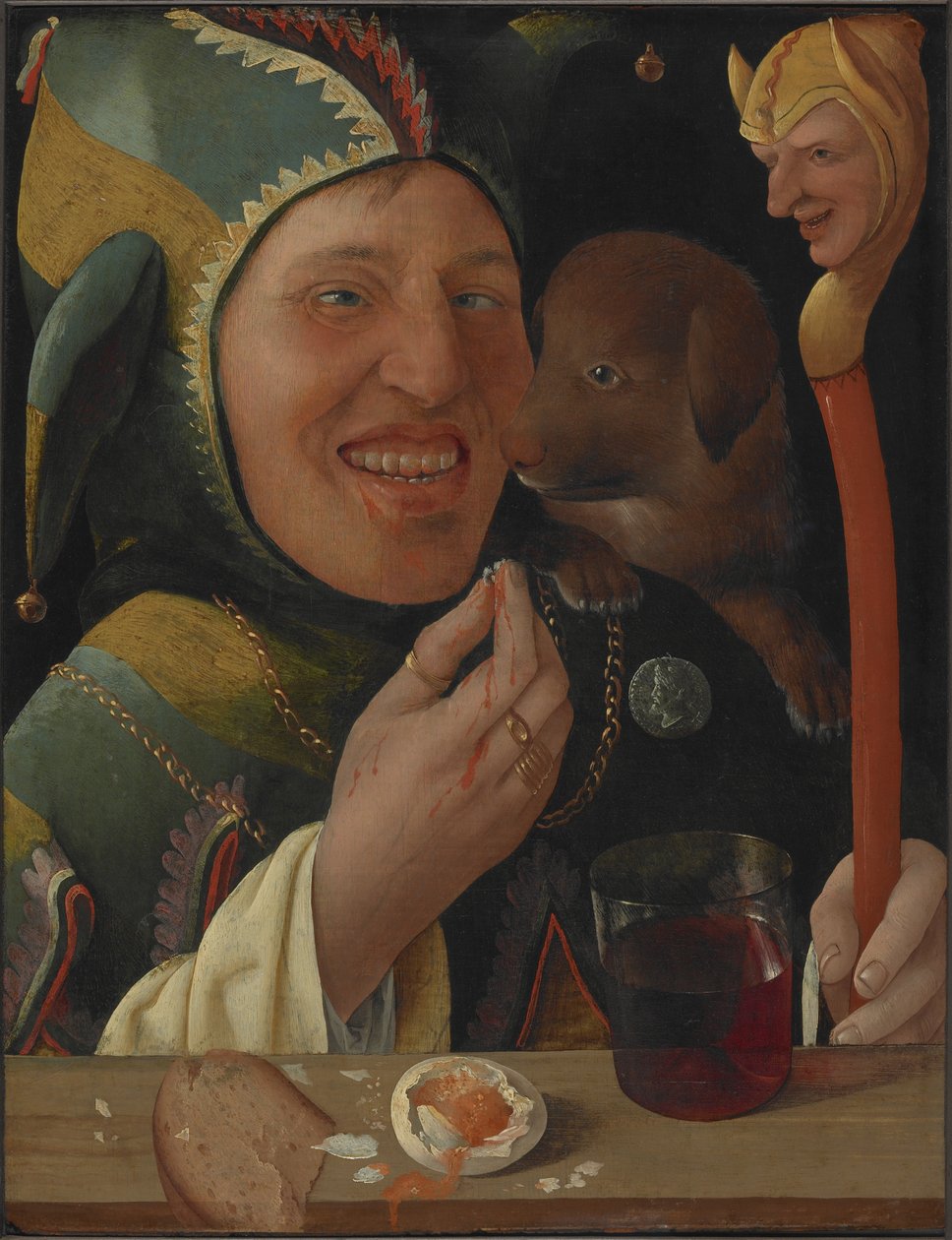 Błazen, ok. 1519-20 autorstwa Marx Reichlich