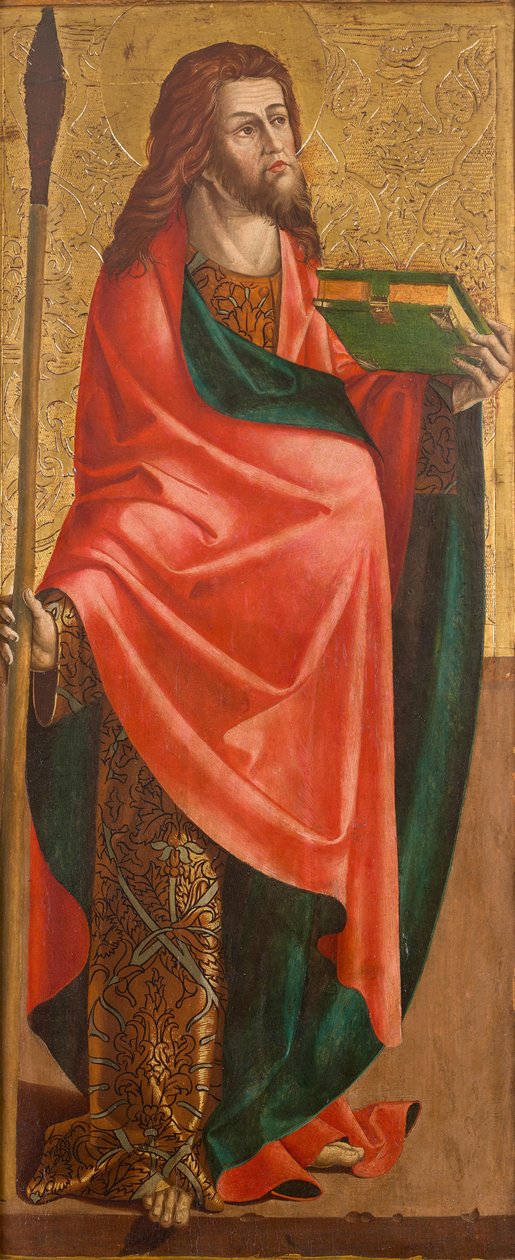 St Thomas (wewnątrz)
St Silvester (na zewnątrz) autorstwa Marx Reichlich