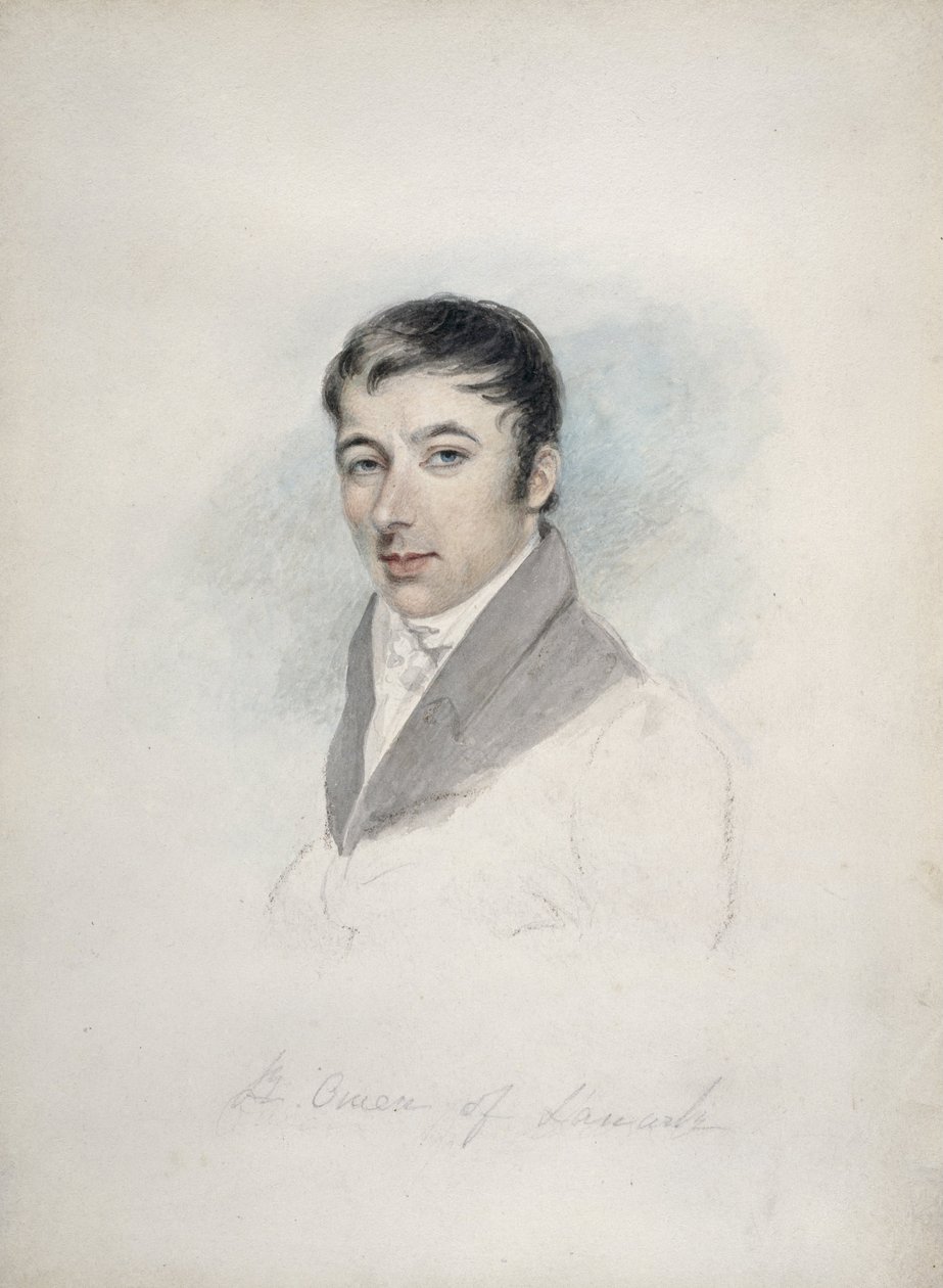 Robert Owen, 1771 autorstwa Mary Ann Knight