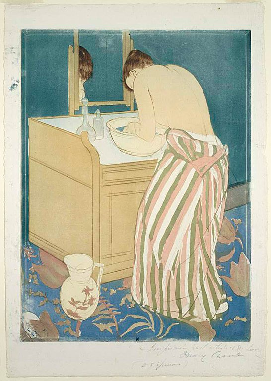 Wanna autorstwa Mary Cassatt