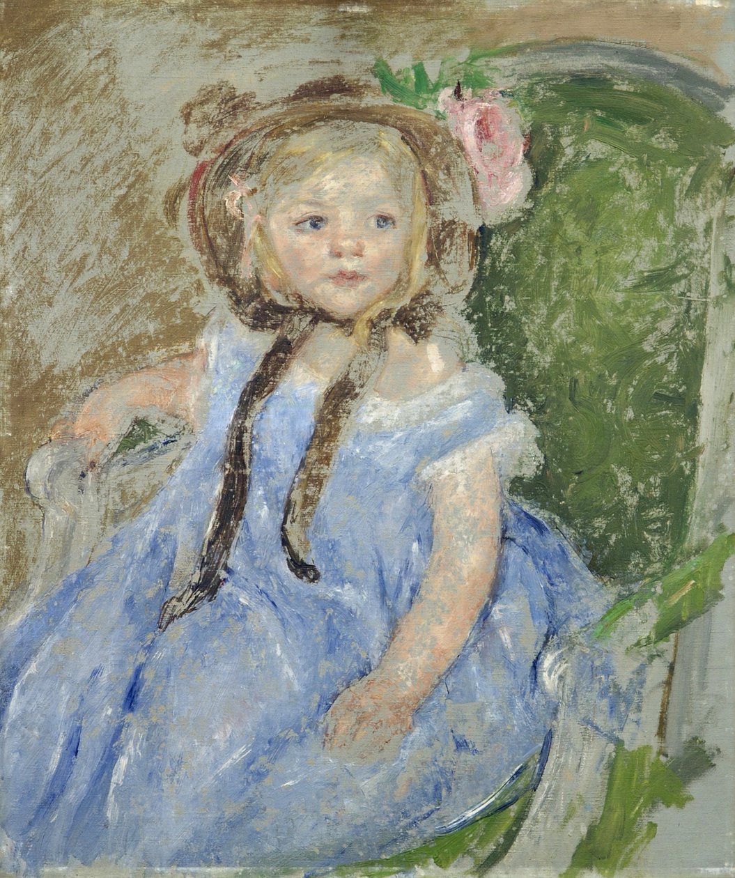 Sara z ciemnym kapturem autorstwa Mary Cassatt