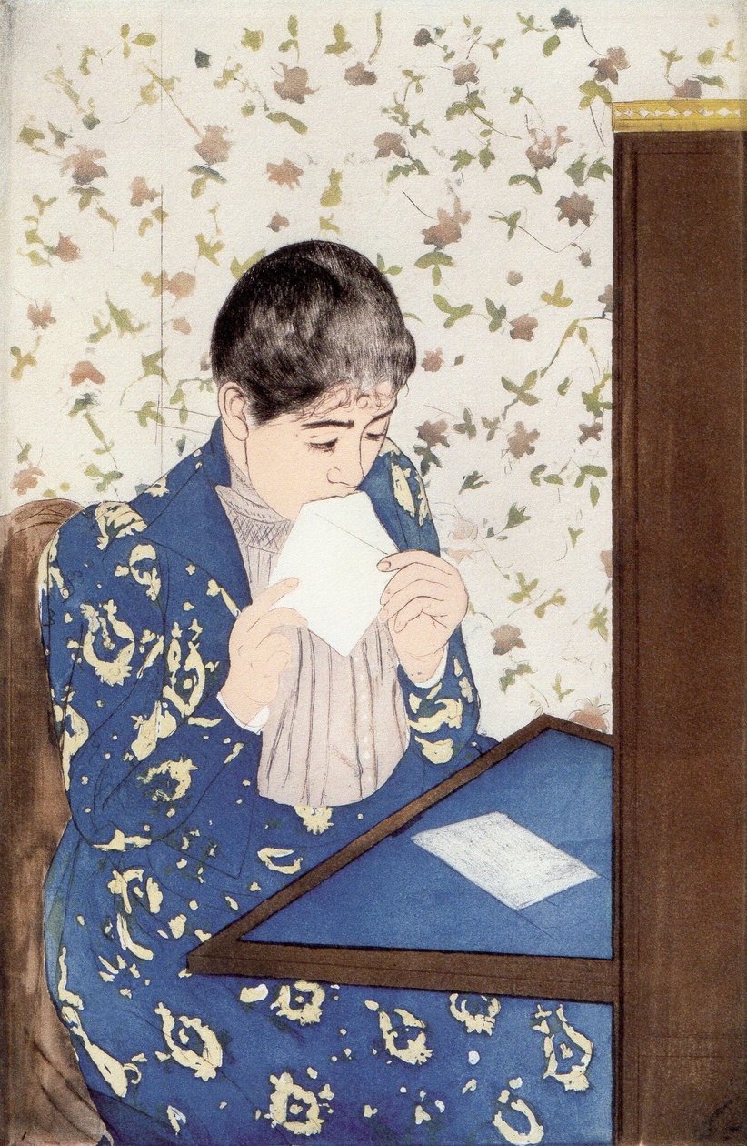 Litera autorstwa Mary Cassatt