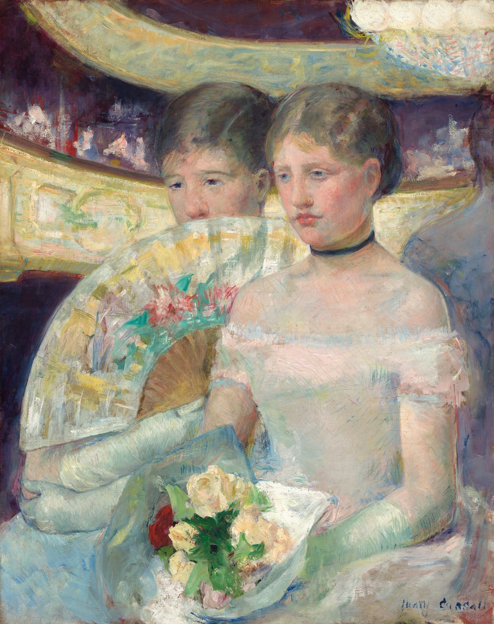 The Loge autorstwa Mary Cassatt