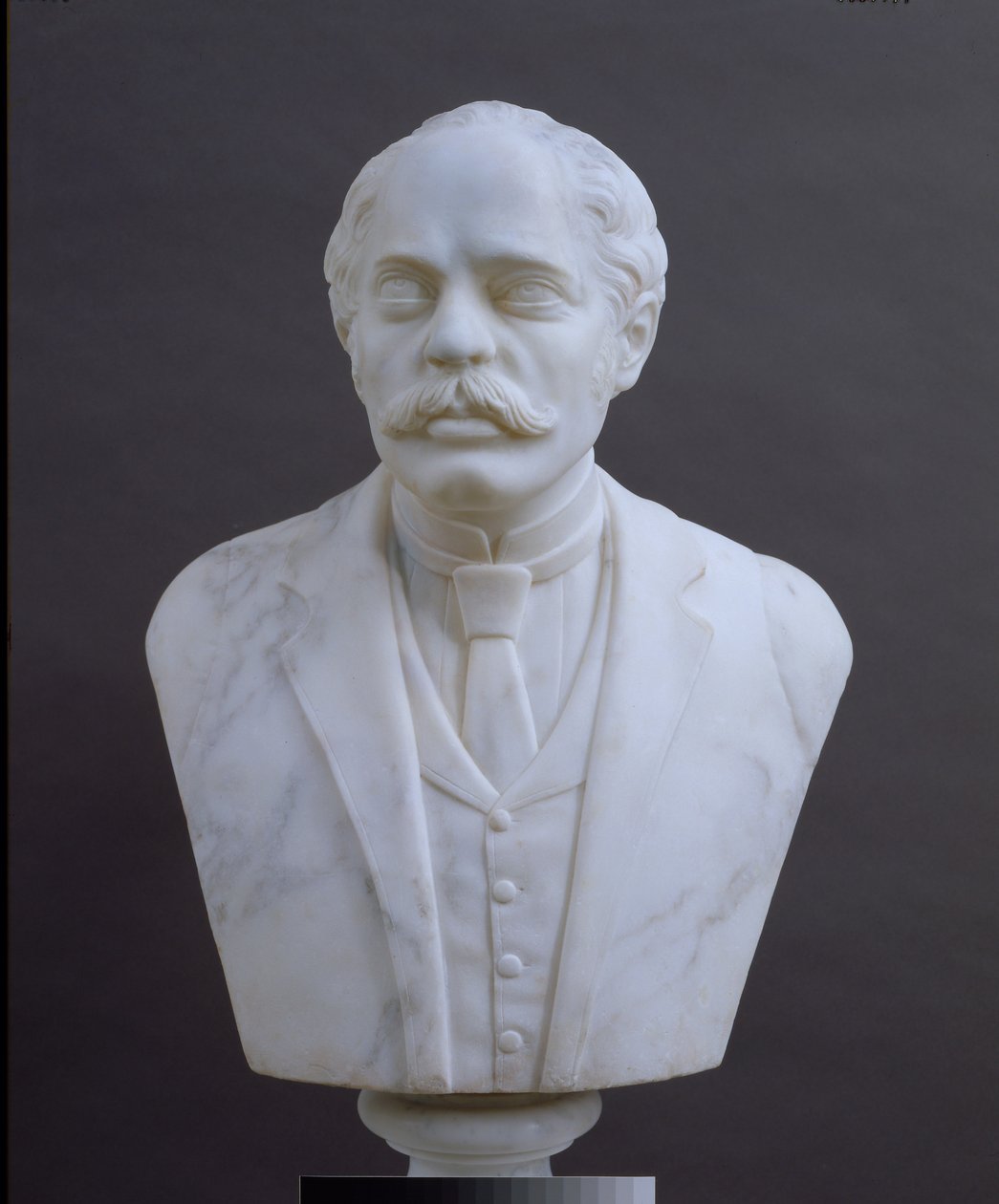 Popiersie Jamesa Peck Thomasa, 1874 (marmur) autorstwa Mary Edmonia Lewis