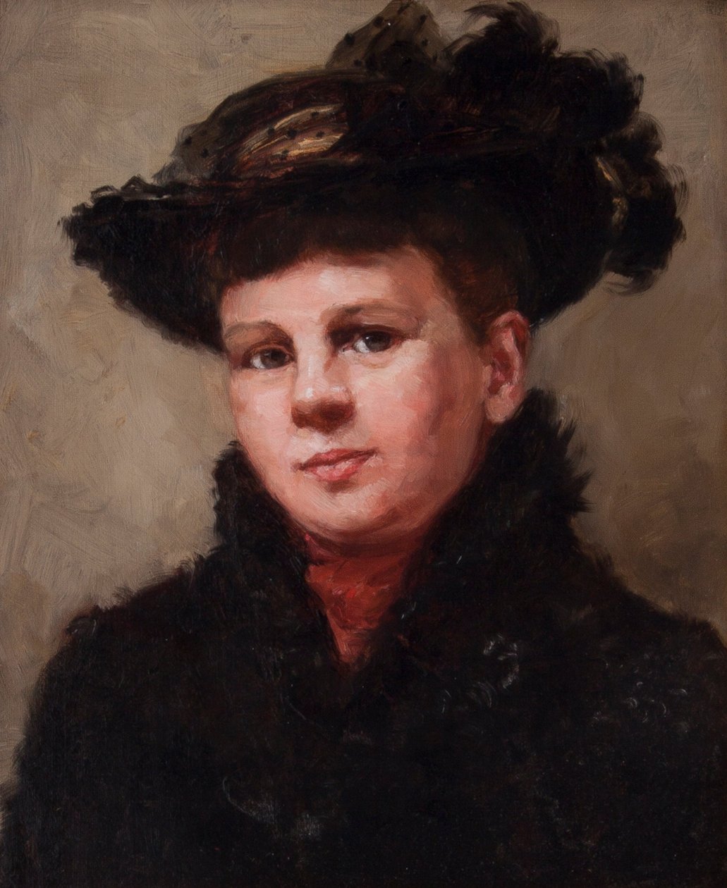 Clara Chipman Newton (1848-1936) autorstwa Mary Louise McLaughlin